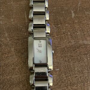 ESQ Silver Stainless Steel Linque MOP  Watch model 07101292